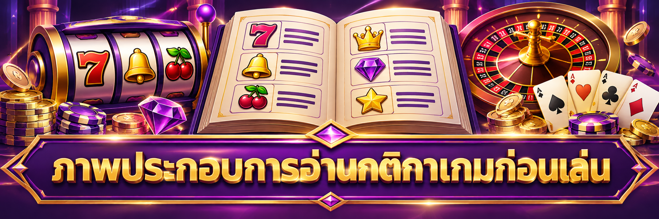 ภาพประกอบการอ่านกติกาเกมก่อนเล่น